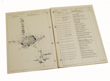 Schweizer Armee - Ersatzteilkatalog - Condor A 350